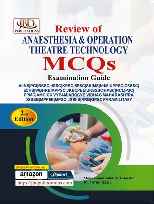 Review of Anaesthesia & Operation Theatre Technology MCQs