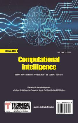 Computational Intelligence for SPPU 20 Course (BE - SEM- VIII - AI&DS - 417530)