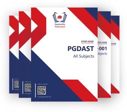 PGDAST IGNOU Study Guides Combo (Set of 5 books including MST-001, MST-002, MST-003, MST-004, MST-005)