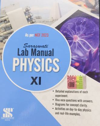 Saraswati Physics Lab Manual Class 11 (2024 edition)