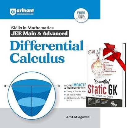 Skills in Mathematics for JEE Main & Advanced- Differential Calculus | Fully revised with Theory and Practice Milestones, JEE Focus Points, JEE Scanner for Theory-PYQs Syncing | For Exam Exam 2025-26 & STATIC GK