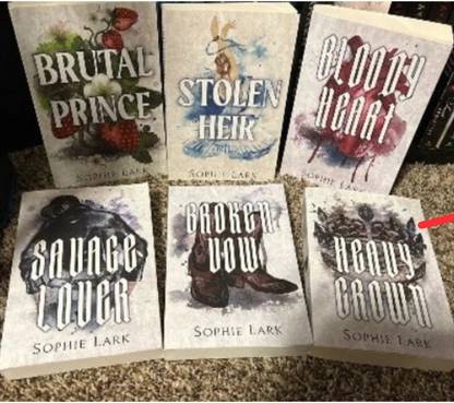Brutal prince series ( English, paperback, Sophie lark)