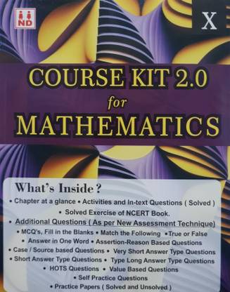 ND Class 10 Course Kit 2.0 For Mathematics Complete Study Material Based On CBSE/NCERT Salutions