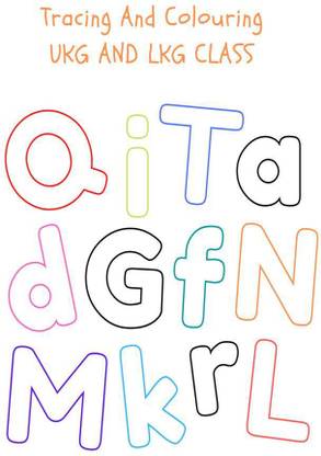 Tracing And Colouring  - ukg and lkg class