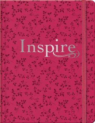 Inspire Bible NLT (Hardcover Leatherlike, Pink Peony, Filament Enabled)