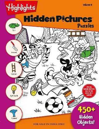 Hidden Pictures Puzzles: 450 Hidden Objects - Children Book - (Volume 4 of 5) (English)