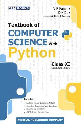 Textbook of Computer Science with Python Class- XI