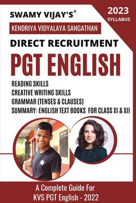 KVS PGT ENGLISH: DIRECT RECRUITMENT 2022