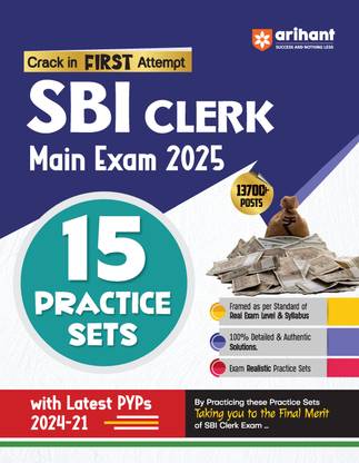 Sbi Clerical Grade Mains 15 Practice Sets(E) (Editionv)
