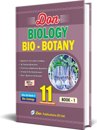 DON 11th Biology (Bio - Botany & Bio - Zoology Guide) – Book 1 & 2