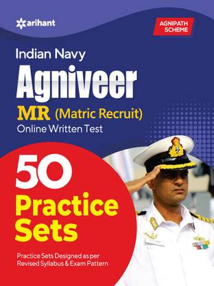(OldEditon)Arihant
50PracticeSetsIndianNavyAgniveerMR(MatricRecruit)OnlineWrittenTest