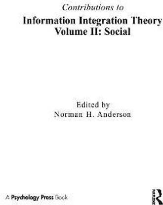 Contributions To Information Integration Theory