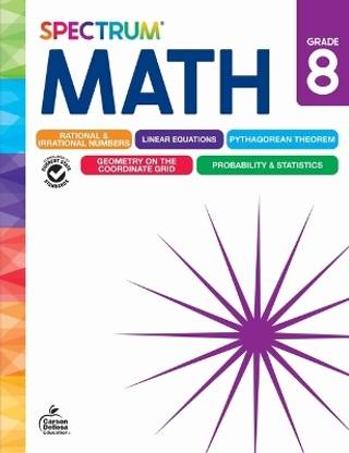 Spectrum Math Workbook, Grade 8