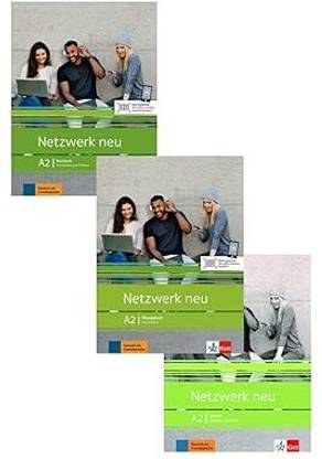 Netzwerk Neu A2 Textbook+Workbook+Glossar Audios Available On Allango (Set Of 3 Books )
