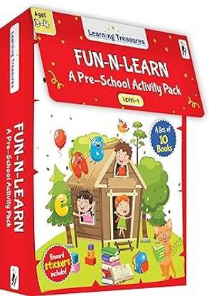 Learning Treasure Fun-N-Learn (Set Of 10 Books)