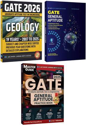 GATE Geology, General Aptitude Theory and Practice Books