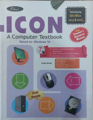 ICON A Computer Textbook Class 7 by Rohan (Used)
