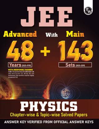 PW JEE Advanced 48 Years + JEE Main 143 Sets PYQs Physics For JEE 2026 Exams