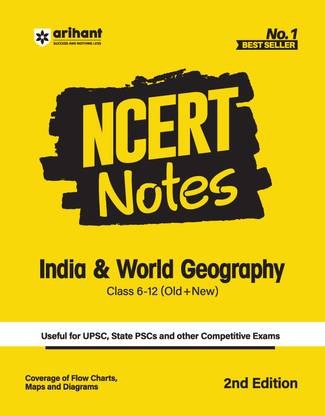 NCERT Notes India & World Geography | Flow Charts | Tables | Tamil Nadu & NIOS Board | for UPSC | UPPSC | BPSC | JPSC | MPPSC | One Liner for UPSC/IAS Preparation | State Civil Services & other Competitive Exams (Class 6+12 Old + New)