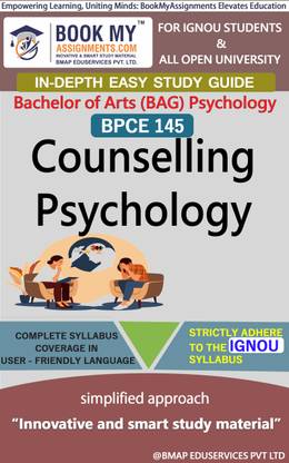 IGNOU BPCE 145 Counselling Psychology In Depth Guide For Ignou Student