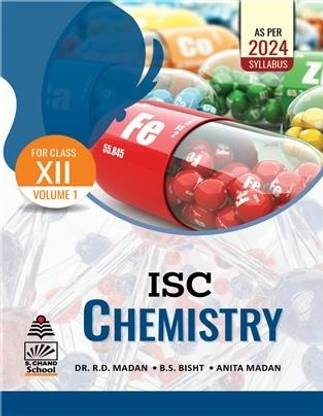 ISC Chemistry Class 12 Volume 1 (2024)