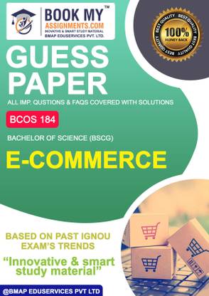 IGNOU BCOS-184 E-commerce | Guess Paper| Important Question Answer| Bachelor of Arts (Vocational Studies) Micro Small and Medium Enterprises (BAVMSME) Bachelor of Arts (Vocational Studies) Micro Small and Medium Enterprises (BAVMSME)