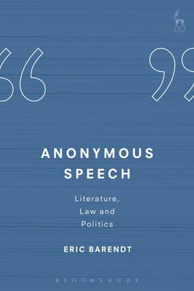 Anonymous Speech