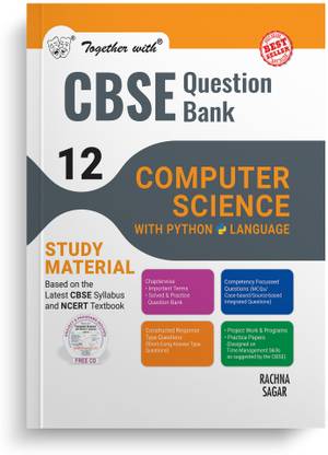 Together with CBSE Question Bank Class 12 Computer Science With Python Language Exam 2024-25