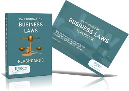 Business Laws Colorful Flashcards for CA Foundation