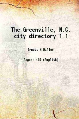 The Greenville, N.C. city directory Volume 1 1916 [Hardcover]