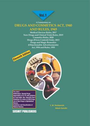 Drugs and Cosmetics Act, 1940 and Rules  - Drugs and Cosmetics Act & Rules