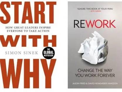 Start With Why, Rework (2 Book Combo)