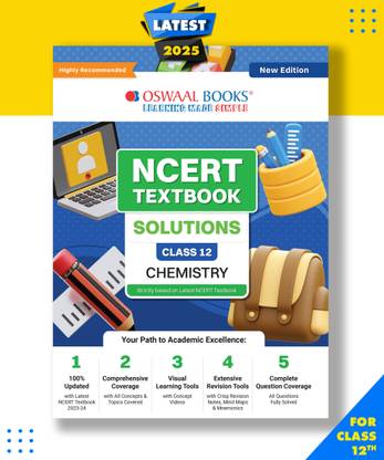 Ncert Textbook Solution _class 12_chemistry_for Exam 2024