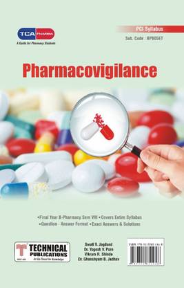 Pharmacovigilance - for B. PHARMACY PCI SYLLABUS - 17 (SEM VIII - BP805T)