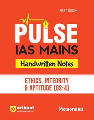 Arihant Pulse IAS Mains Handwritten Notes Ethics Integrity Aptitude| Data & Facts | Case Studies | Supreme Court Judgements