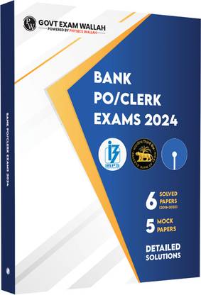 PW Bank PO and Clerk Exams 2024 Previous Year Solved Papers (2018 - 2023)