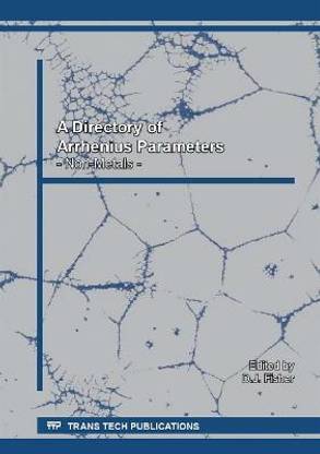 A Directory of Arrhenius Parameters - Non-Metals