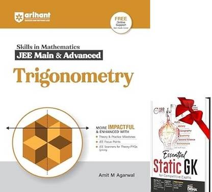 Skills in Mathematics for JEE Main & Advanced- Trigonometry | Fully revised with Theory and Practice Milestones, JEE Focus Points, JEE Scanner for Theory-PYQs Syncing | For Exam Exam 2025-26 & Static gk