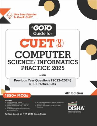 Go to Guide for Cuet (Ug) Computer Science/ Informatics Practices 2024