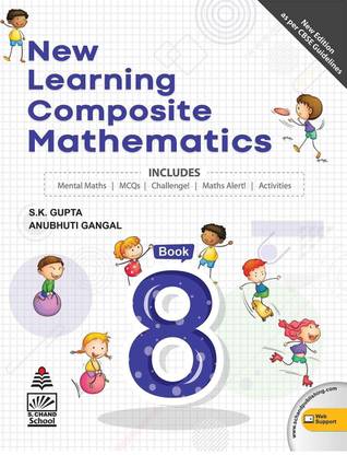 New Learning Composite Mathematics-8 (for 2021 Exam) with 2 Disc