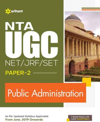 (OldEditon)Arihant
NTAUGCNET/JRF/SETPaper-2PublicAdministration