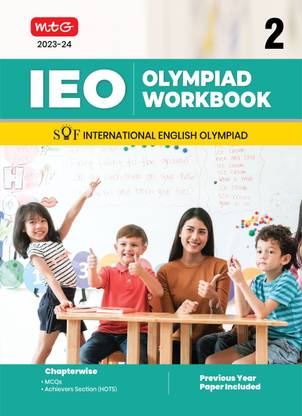 MTG International English Olympiad (IEO) Workbook for Class 2 - MCQs, Previous Years Solved Paper and Achievers Section - SOF Olympiad Preparation Books For 2023-2024 Exam