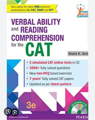 Verbal Ability and Reading Comprehension for CAT 3e