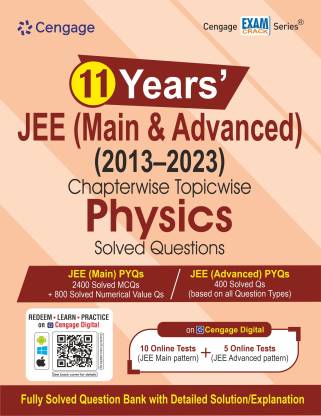 11 Years' JEE (Main & Advanced) Chapterwise Topicwise Physics Solved Questions