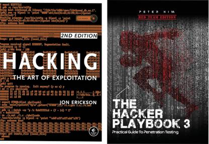 combo of (The Hacker Playbook 3 + Hacking: The Art of Exploitation, 2nd Ed )