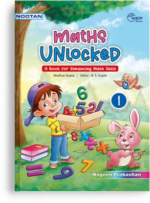 Nootan ICSE Maths Unlocked for Class 1 Academic Year 2025-2026 Nageen Prakashan  - Nootan ICSE Maths Unlocked For Class 1st Academic Year 2025-2026 - Nageen Prakashan