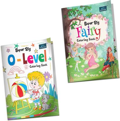 Super Big Coloring Book - O Level