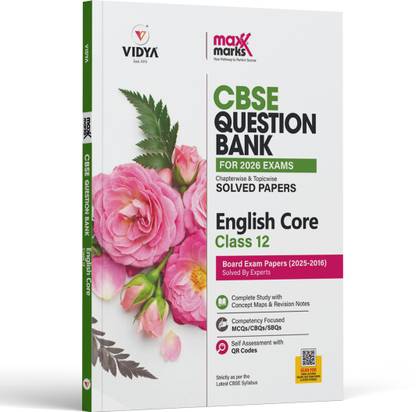 Maxx Marks CBSE Question Bank English Core Class 12