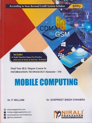 MOBILE COMPUTING - Final Year BE Degree Course in Information Technology Engineering - Semester 7 - SPPU