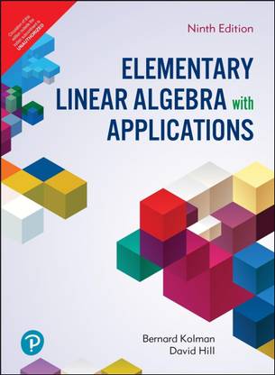 Elementary Linear Algebra with Applications | Ninth Edition | By Pearson